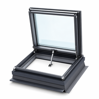 Fenêtre de toit électrique intelligente certifiée CE, à commande à distance, en aluminium, avec verre trempé Low-E, pour véranda