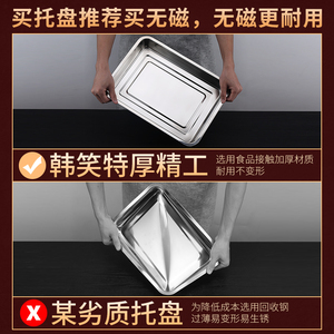 Bandeja Rectangular de Acero Inoxidable de 12x16 Pulgadas, Apta para Lavavajillas, para Cocinar, Hornear y Asar en la Cocina - Product Image 5