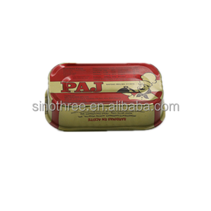 125ml 1/4 Club Latas Caja cuadrada <span class=keywords><strong>para</strong></span> <span class=keywords><strong>sardinas</strong></span> <span class=keywords><strong>en</strong></span> aceite Conservas de pescado - Product Image 4