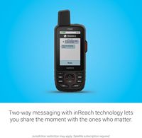 GPSMAP 67i GPS portable robuste Technologie satellite InReach Messagerie bidirectionnelle SOS interactif Cartographie Bluetooth USB IP65