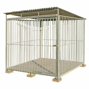 Galvanized Dog Enclosure Tube Dog Crate Pet Cages dog kennel