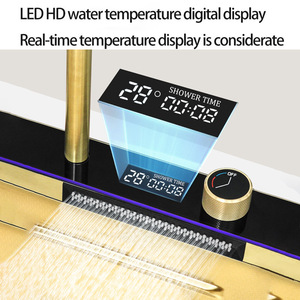 Fregadero de cocina con pantalla Digital, 750x450mm, <span class=keywords><strong>Bacha</strong></span> inteligente moderna para cocina, grifo dorado de acero inoxidable 304, tazón individual de cocina de 110mm - Product Image 6