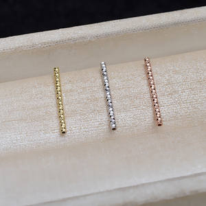 Accesorios de Joyería DIY de Plata S925, Tubo Pequeño Recto de 6mm 10mm 15mm, Collar Largo, Pulsera, Nuevo 5166 - Product Image 3