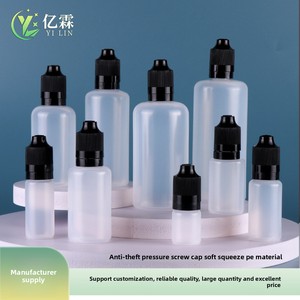 Flacone Contagocce con Tappo a Vite in PE 10ml/30ml Semi-Trasparente per Dispensare Liquidi, Gocce per Occhi e Vernici - Product Image 2