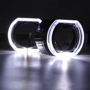 Cubierta de Proyector LED Integrada DAO de 3.0 Pulgadas, Guía de Luz de 12V, Máscara Decorativa Cuadrada, Piezas de Modificación para Faros Delanteros de Automóvil - Product Image 4