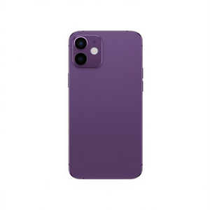 Carcasa Trasera Morada para iPhone 12 Mini con Chasis, Pieza de Repuesto - Product Image 2