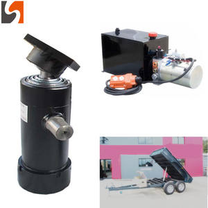 <span class=keywords><strong>Cylindre</strong></span> télescopique de dessous de caisse d'ingénierie de précision HCIC pour le levage de corps de décharge de semi-remorque - Product Image 6