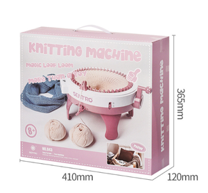 Toptan DIY ev örgü makinesi oyuncaklar 48 İğneler çözgü tarzı triko için tek yöntem - Product Image 3