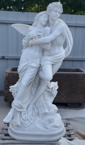 <span class=keywords><strong>Statue</strong></span> d'<span class=keywords><strong>Apollon</strong></span> <span class=keywords><strong>et</strong></span> de <span class=keywords><strong>Daphné</strong></span> en marbre blanc naturel sculpté à la main, qualité muséale, taille réelle, sculpture de la mythologie grecque pour villa <span class=keywords><strong>et</strong></span> jardin - Product Image 4
