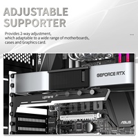 Penyangga GPU upHere, Penyangga Kartu Grafis Anti Kendur, Penyangga GPU yang Dapat Disesuaikan untuk PC Gaming