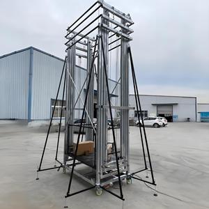 Nhà máy di động giàn giáo điện thang 300kg 500kg 12M Nâng Nền tảng xây dựng giàn giáo điện nâng nền tảng - Product Image 2