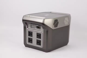 1500W Wireless Portable Solar Power Station Outdoor Camping Lithium Battery Home Generator with AC Output Solar Panel Source - Product Image 2