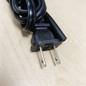 Cable de Alimentación de CA de 2 Clavijas para EE. UU., NEMA 1-15P a IEC C7, Cable SPT-1 18AWG Tipo <span class=keywords><strong>8</strong></span> para TV y Altavoz Inteligente - Product Image 5