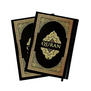 Atacador kitab inglês completo qurans islâmicos em inglês livro musculino holy quran impressão com tradução em inglês