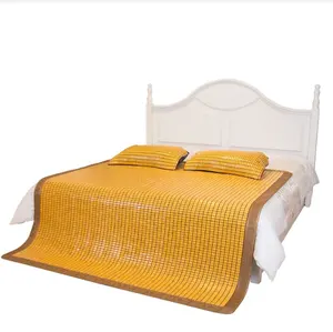 Venta al por mayor de bambú mahjong mat cama-Colchón de cama de bambú ecológico