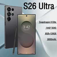 Teléfono Móvil Desbloqueado de Alta Calidad S26 Ultra Smartphone con 1TB de Almacenamiento Real, Pantalla de 7 Pulgadas, Teléfono Celular 4G 5G Android S26ultra
