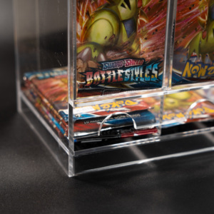 Étagère en acrylique transparente, résistante aux UV, personnalisable et écologique, à 6 emplacements, pour paquets TCG, vente en gros - Product Image 6