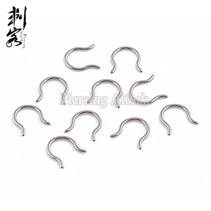 Stainless Steel Nose Ring Septum <strong>Retainers</strong> Wholesale Body <strong>Piercing</strong> Jewelry - Product Image 3