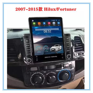 Radio Android de 9.7 Pulgadas con Pantalla Táctil, Navegación GPS, Carplay, Reproductor MP3 para Auto, Reproductor de DVD, DSP para <span class=keywords><strong>Toyota</strong></span> <span class=keywords><strong>Hilux</strong></span>/Fortuner 2007-2015, 1 Año - Product Image 2