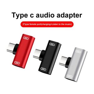 2 in 1 USB-C Type C OTG Cable <strong>Adapter</strong> Splitter for Xiaomi Huawei Samsung <strong>Earphone</strong> Headphone Converter Audio Charger <strong>Adapter</strong> - Product Image 6