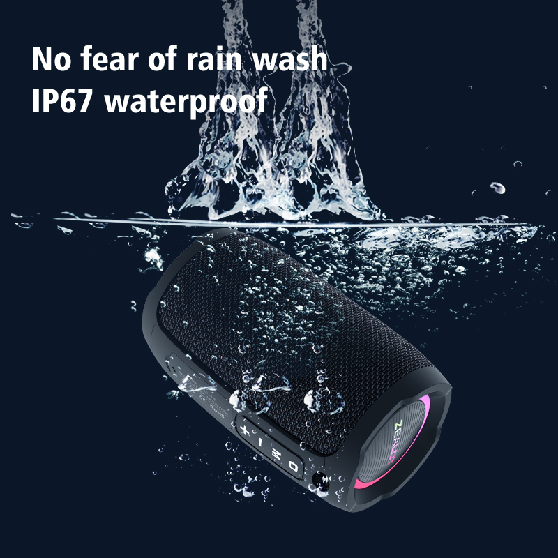 S49 ZEALOT 20W High Power Portable Speaker New Waterproof Design RGB LED Lighting AUX Communication for Outdoor Use · image 3