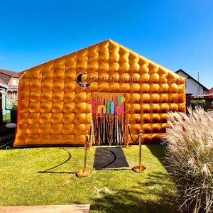 <span class=keywords><strong>Tenda</strong></span> Gonfiabile per Feste Cubo Dorato Casa Cubica Gonfiabile per Rave <span class=keywords><strong>Tenda</strong></span> Esterna - Product Image 5