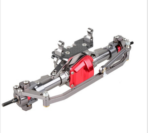 Eparthub 1/10 ölçekli eksenel <span class=keywords><strong>SCX10</strong></span> D90 Metal ön ve arka aks montaj yükseltme kiti - Product Image 4