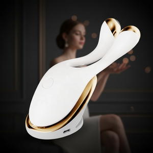 Equipo <span class=keywords><strong>de</strong></span> belleza Uso en el hogar Cuidado <span class=keywords><strong>de</strong></span> la piel facial Cuello 3D Masajeador facial Levantamiento <span class=keywords><strong>de</strong></span> <span class=keywords><strong>ojos</strong></span> Dispositivo <span class=keywords><strong>de</strong></span> belleza con base <span class=keywords><strong>de</strong></span> carga - Product Image 1