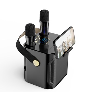 <span class=keywords><strong>Sistema</strong></span> de Karaoke Todo en Uno Portátil con Altavoz 5.4, Micrófonos Inalámbricos Dobles, Sonido Estéreo de 20W para Uso en Exteriores y Cine en Casa - Product Image 3