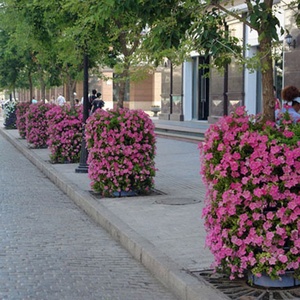 Stackable Lamp Post <b>Planter</b> for Light Pole Greening Decoration Modern Outdoor Flower Stand SL-YH6030 - Product Image 3