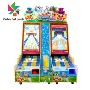 Children's Electronic Amusement Park Coin Operated In-Play Game Lottery Machine 2 Player Children's <b>Bowling</b> - Product Image 6