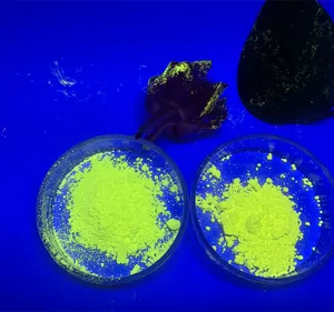 365nm Invisible fluorescente UV en polvo, UV tinte fluorescente, pigmento fluorescente de seguridad UV