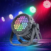 Étanche IP68 18 24 54 LEDs RGBW 4in1 Led Par Can 64 Lumières de Scène pour Bar Extérieur Club Danse Lumière de Fête de Mariage