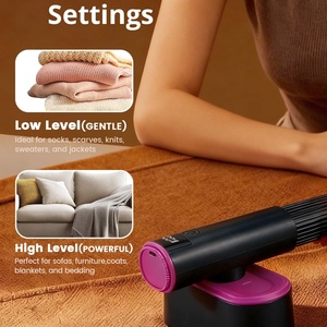 New Electric Lint Remover Dual-<b>Head</b> with 12-Leaf Blades Shaver for Sweater Fabric Pilling Rechargeable Fabric <b>Razor</b> Pill Clothes - Product Image 4