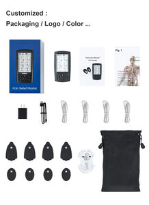 Venta al por mayor masajeador corporal máquina de masaje de pulso eléctrico máquina Tens mejor producto de Amazon - Product Image 2