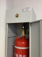 Système de gaz métallique à pression externe pour véranda, extincteur FM200, bouteille de gaz certifiée CCCF, type armoire rouge