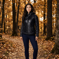 Meilleure Vente : Doudoune Longue Femme Personnalisable de Haute Qualité, Respirante, Col Montant, en Nylon Imperméable et Soie, Idéale pour l'Hiver