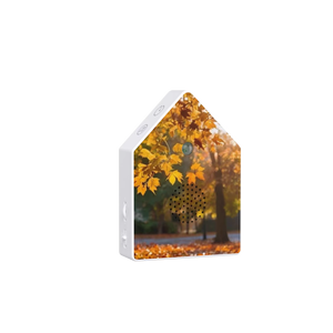 Caja de Música de Terapia de Sonido Electrónica con Sonidos de Aves y Naturaleza, Activada por Sensor de Movimiento, Funciona con Batería, Diseño Moderno y Ecológico - Product Image 1