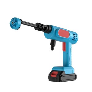 Pistola <span class=keywords><strong>de</strong></span> Agua Inalámbrica <span class=keywords><strong>de</strong></span> Alta Presión con Batería <span class=keywords><strong>de</strong></span> Litio <span class=keywords><strong>para</strong></span> Lavado <span class=keywords><strong>de</strong></span> Autos, Lavadora Eléctrica <span class=keywords><strong>de</strong></span> Uso Doméstico, Material PP, Fabricación China, Modelo Privado - Product Image 1