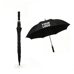 Manufacturer Straight <b>Large</b> Windproof Print Luxury Promotion Brand for the Rain Custom Logo Golf <b>Umbrella</b> - Product Image 1