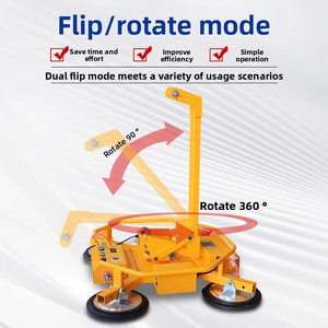 เครื่องยกกระจกแบบสุญญากาศ รุ่นใหม่ ขายดีที่สุด ควบคุมด้วยมือ หมุนแนวตั้ง ยกกระจกได้ 800 กก. ระยะสูงสุด 30 เมตร - Product Image 3