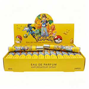 Vente en gros de mini-parfums de 35 ml à l'effigie de personnages de dessins animés, emballage écologique de voyage, parfum frais, floral, longue durée, pour femmes - Product Image 5