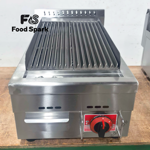 Parrilla de <span class=keywords><strong>Gas</strong></span> Comercial con Piedras Volcánicas, Barbacoa de Mesa con Piedras Volcánicas para un Sabor Ahumado Auténtico |   Equipamiento para Restaurantes <span class=keywords><strong>y</strong></span> Bares - Product Image 2