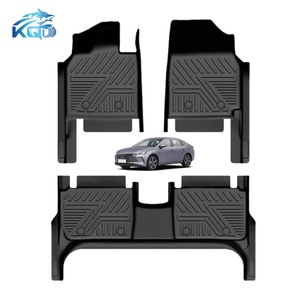 Alfombrilla de Piso para Auto 5D Impermeable y Ecológica de TPE de Fábrica KQD, Compatible con BYD Destroyer 05 2022 - Product Image 1