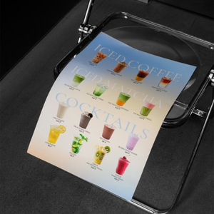 Decal PP và Backlit phim tùy chỉnh in <span class=keywords><strong>Menu</strong></span> với đầy đủ màu sắc in ấn cho nhà hàng quán cà phê quán bar và sử dụng thương mại - Product Image 3