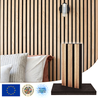 Paneles Acústicos de Lujo para Decoración Interior de Call Centers Corporativos con Chapa de Madera Real, Soporte para Compras al por Mayor y Precio con Alto Retorno de la Inversión