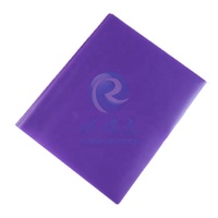 Carpeta de Plástico A4 de Buena Calidad, Carpeta de Polipropileno con 3 Anillos, Dos Bolsillos y 3 Orificios, con Material Plástico Ecológico