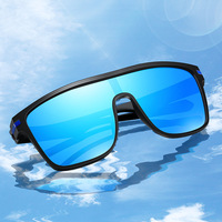 Nouveau modèle transfrontalier populaire auprès des influenceurs : Lunettes de soleil pour femmes, de cyclisme et d'extérieur, à monture carrée large, protection UV400, résistantes au vent