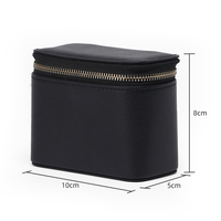 Haute qualité personnalisé doublure souple fermeture éclair en cuir voyage organisateur pochette ensemble 41mm étui de protection pour montres Rolex
