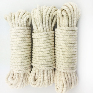 Le fabricant fournit des cordes tressées en coton à 8 brins et 16 brins, des cordes en coton à âme tressée, des cordons en coton tressés pour le bricolage et des cordons pour tapisserie. - Product Image 2